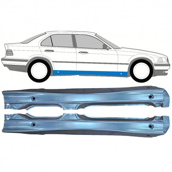 Tröskelplåt för BMW 3 E36 1990-2000 / Set 11097