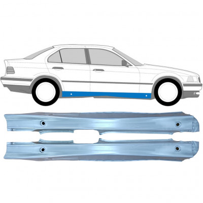 Tröskelplåt för BMW 3 E36 1990-2000 / Vänster+Höger / Set 6214