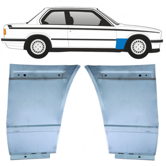 BMW 3 E30 1982-1994 REPARATIONSPANEL FÖR FRAMSKÄRM / UPPSÄTTNING