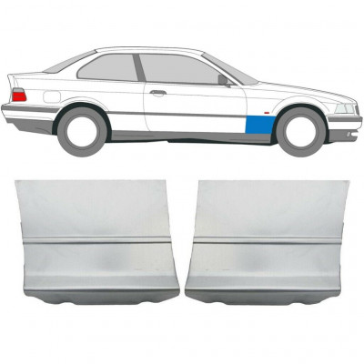 BMW E36 3 COUPE 1990-2000 REPARATIONSPANEL FÖR FRAMSKÄRM / PAR