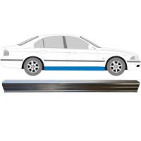 Nedre tröskelplåt reparationspanel för BMW 5 E39 1996-2004 / Vänster = Höger (symmetrisk) 14965