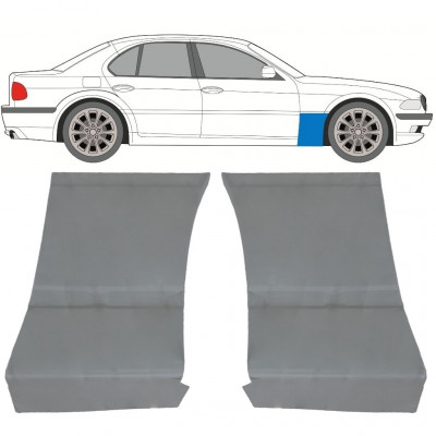 BMW 7 E38 1994-2001 REPARATIONSPANEL FÖR FRAMSKÄRM / UPPSÄTTNING