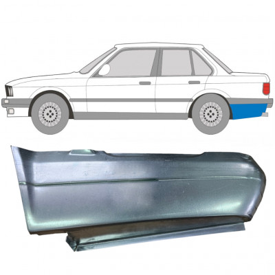 BMW 3 E30 1982-1987 2/4 DÖRRAR BAKRE VINGE / VÄNSTER