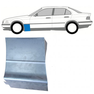 Reparationspanel till framskärm för BMW E36 3 Limo/ 1990-2000 / Vänster / COMBI 7812