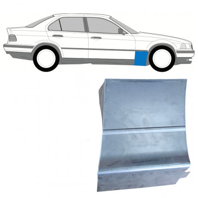 Reparationspanel till framskärm för BMW E36 3 Limo/ 1990-2000 / Höger / COMBI 7811