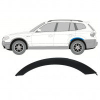 Prydnadslist stänkskärm list för BMW X3 2003-2010 / Vänster 7647