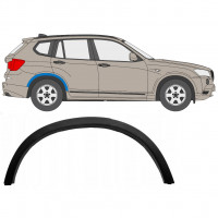 Prydnadslist stänkskärm list för BMW X3 2010-2014 / Höger 7650