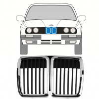 Grill för BMW 3 E30 1982- 12562