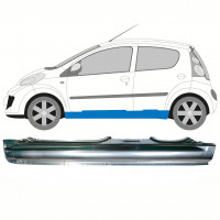 Tröskelplåt reparationspanel för Peugeot 107 Citroen C1 2005- / Vänster 8651