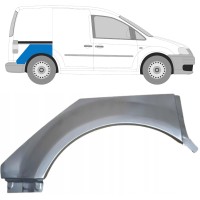 Sidovägg hjulhuskant för Volkswagen Caddy 2004-2020 / Höger 15160