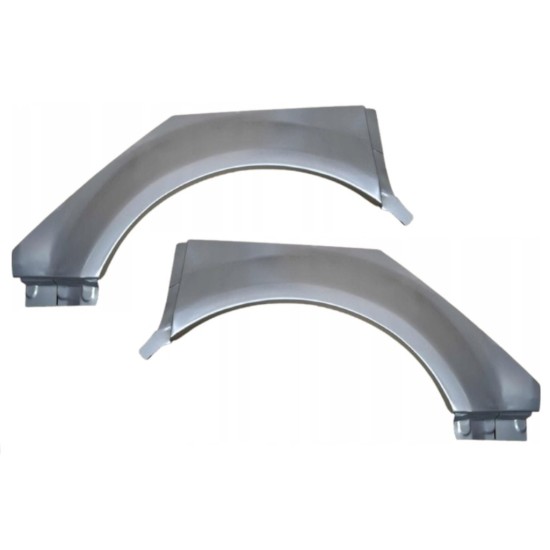 Sidovägg hjulhuskant för Volkswagen Caddy 2004-2020 / Vänster+Höger / Set 15165