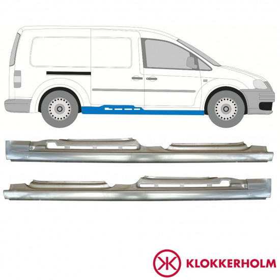 VW CADDY III 2004-2015 MAXI TRÖSKELPLÅT TILL / UPPSÄTTNING