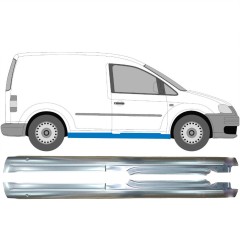 Tröskelplåt för Volkswagen Caddy 2004-2020 / Vänster+Höger / Set 9559