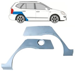 Sidovägg hjulhuskant för Kia Carens 2006-2013 / Vänster+Höger / Set 16817