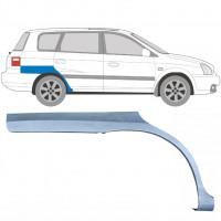 Sidovägg hjulhuskant för Kia Carens 1999-2006 / Höger 5865