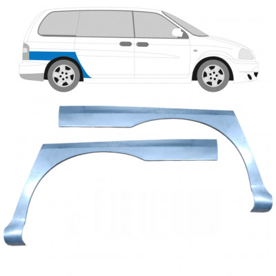 Sidovägg hjulhuskant för Kia Sedona Carnival 1998-2006 / Vänster+Höger / Set 5198