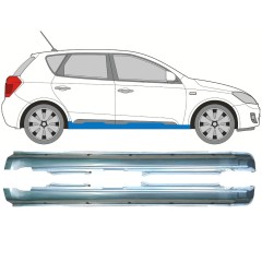 Tröskelplåt för Kia Ceed 2006-2012 / Vänster+Höger / Set 11739