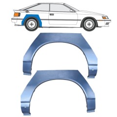 Sidovägg hjulhuskant för Toyota Celica T16 1985-1989 / Vänster+Höger / Set 10425