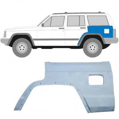 Sidovägg hjulhuskant för Jeep Cherokee XJ 1984-2001 / Vänster 5256