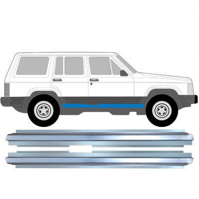 Tröskelplåt reparationspanel för Jeep Cherokee XJ 1984-2001 / Vänster+Höger / Set 9240