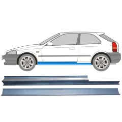 Tröskelplåt reparationspanel för Honda Civic EJ EK 1995-2001 / Vänster / Set 10330