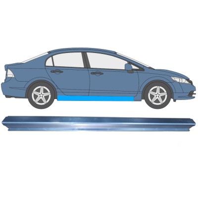Tröskelplåt reparationspanel för Honda Civic 2005-2011 / Höger / SEDAN 11006