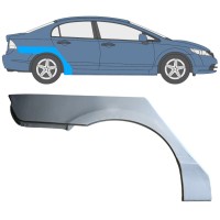 Sidovägg hjulhuskant för Honda Civic 2005-2011 / Höger / SEDAN 16764