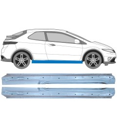 Tröskelplåt för Honda Civic 2005-2011 / Vänster+Höger / Set 10093