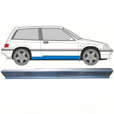 HONDA CIVIC 1983-1987 TRÖSKELPLÅT TILL / HÖGER