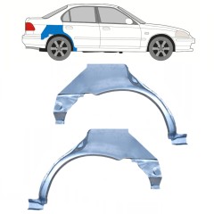 Sidovägg hjulhuskant för Honda Civic EJ EK 1995-2001 / Vänster+Höger / Set 9801