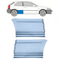 Sidovägg hjulhuskant för Honda Civic 1995-2001 / Vänster+Höger / Set 9800