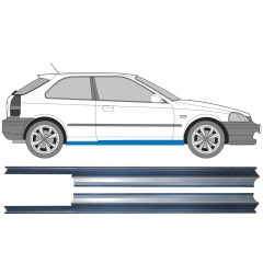 Tröskelplåt reparationspanel för Honda Civic EJ EK 1995-2001 / Vänster+Höger / Set 9173