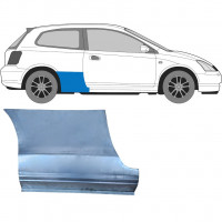 Sidovägg hjulhuskant för Honda Civic 2001-2005 / Höger 6726