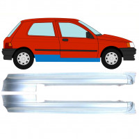 Tröskelplåt reparationspanel för Renault Clio 1990-1998 / Vänster+Höger / Set 11011