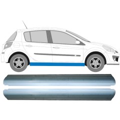 Tröskelplåt reparationspanel för Renault Clio III 2005-2014 / Vänster+Höger / Set 9811