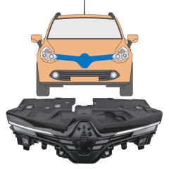 Grill för Renault Clio IV 2012-2019 / Set 7539