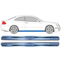Tröskelplåt reparationspanel för Mercedes CLK W209 2002-2010 / Vänster+Höger / Set 11377