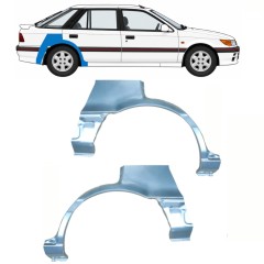 Sidovägg hjulhuskant för Mitsubishi Colt 1988-1992 / Vänster+Höger / Set 10797