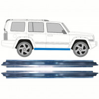 Tröskelplåt reparationspanel för Jeep Commander 2005-2010 / Vänster = Höger (symmetrisk) / Set 10061