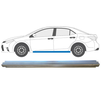 Tröskelplåt reparationspanel för Toyota Corolla 2013-2019 / Vänster 14890
