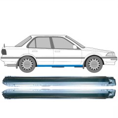 Tröskelplåt för Toyota Corolla 1987-1994 / Vänster+Höger / Set 10497