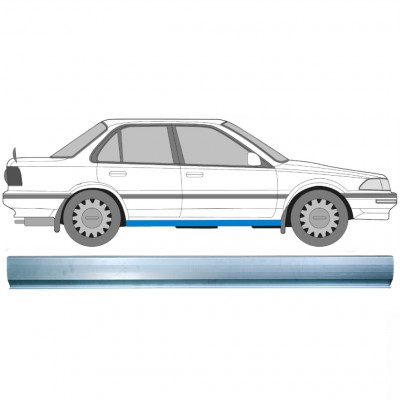 Tröskelplåt reparationspanel för Toyota Corolla 1987-1994 / Vänster = Höger (symmetrisk) 9358