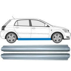 Tröskelplåt reparationspanel för Toyota Corolla E12 2001-2007 / Vänster+Höger / Set 9485