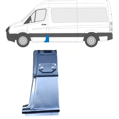 Reparationspanel för stolpe för Volkswagen Crafter 2005-2017 / Vänster 13749