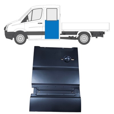 Reparationspanel för bakdörr för Volkswagen Crafter 2005-2017 / Vänster 14238