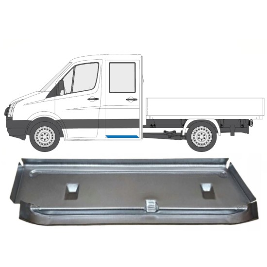 Reparationsplåt insteg vänster/höger för Volkswagen Crafter 2005-2017 / Vänster 15369