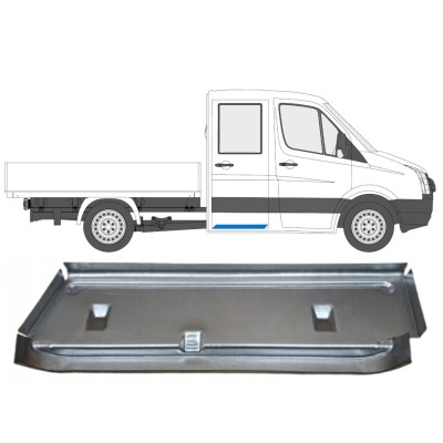 Reparationsplåt insteg vänster/höger för Volkswagen Crafter 2005-2017 / Höger 15368