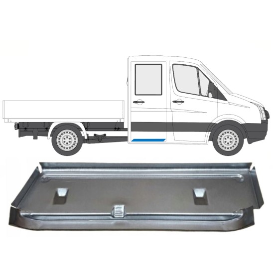 Reparationsplåt insteg vänster/höger för Volkswagen Crafter 2005-2017 / Höger 15368