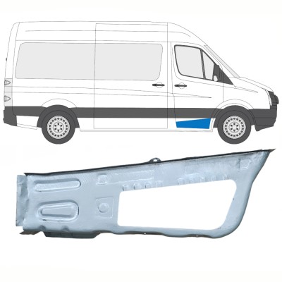 Fram steg reparationspanel för Volkswagen Crafter 2005-2017 / Höger 14102