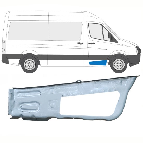 Fram steg reparationspanel för Volkswagen Crafter 2005-2017 / Höger 14102